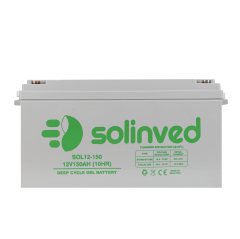 SOLİNVED 12V 150AH JEL AKÜ