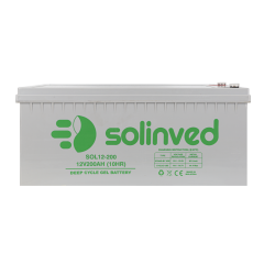 SOLİNVED 12V 200AH JEL AKÜ