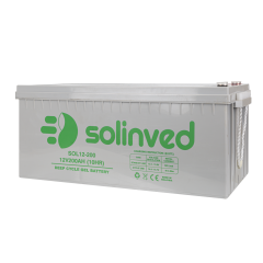SOLİNVED 12V 200AH JEL AKÜ