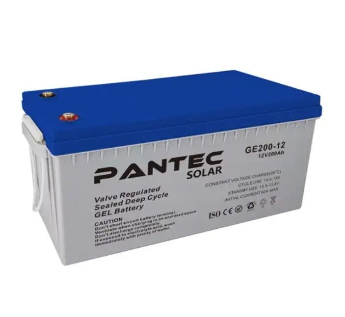 Pantec 200 Ah Amper Solar Jel Deep Cycle Derin Döngü Akü