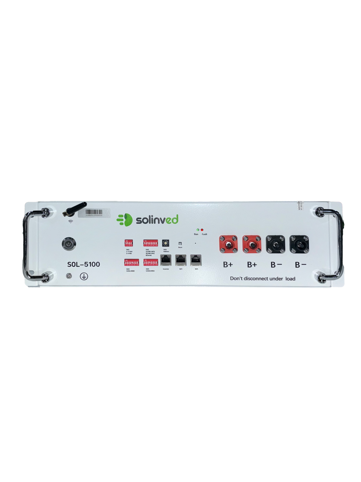 SOLİNVED 51,2 V 50AH RACK Lityum Akü