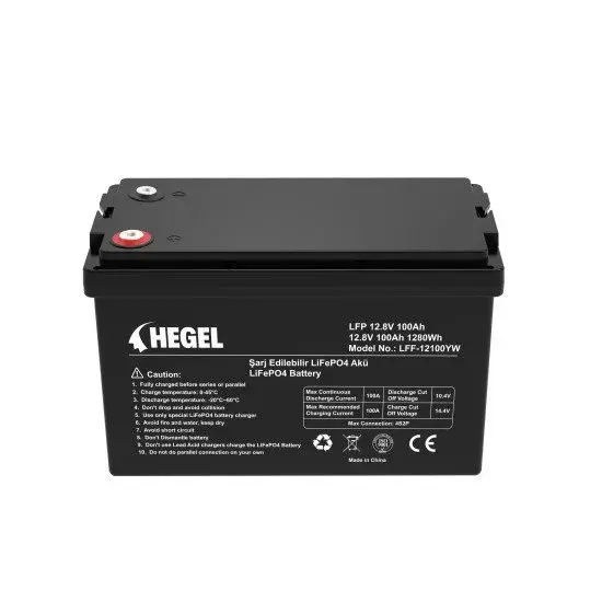 LİFEPO4 LİTYUM AKÜ 12.8V 100AH