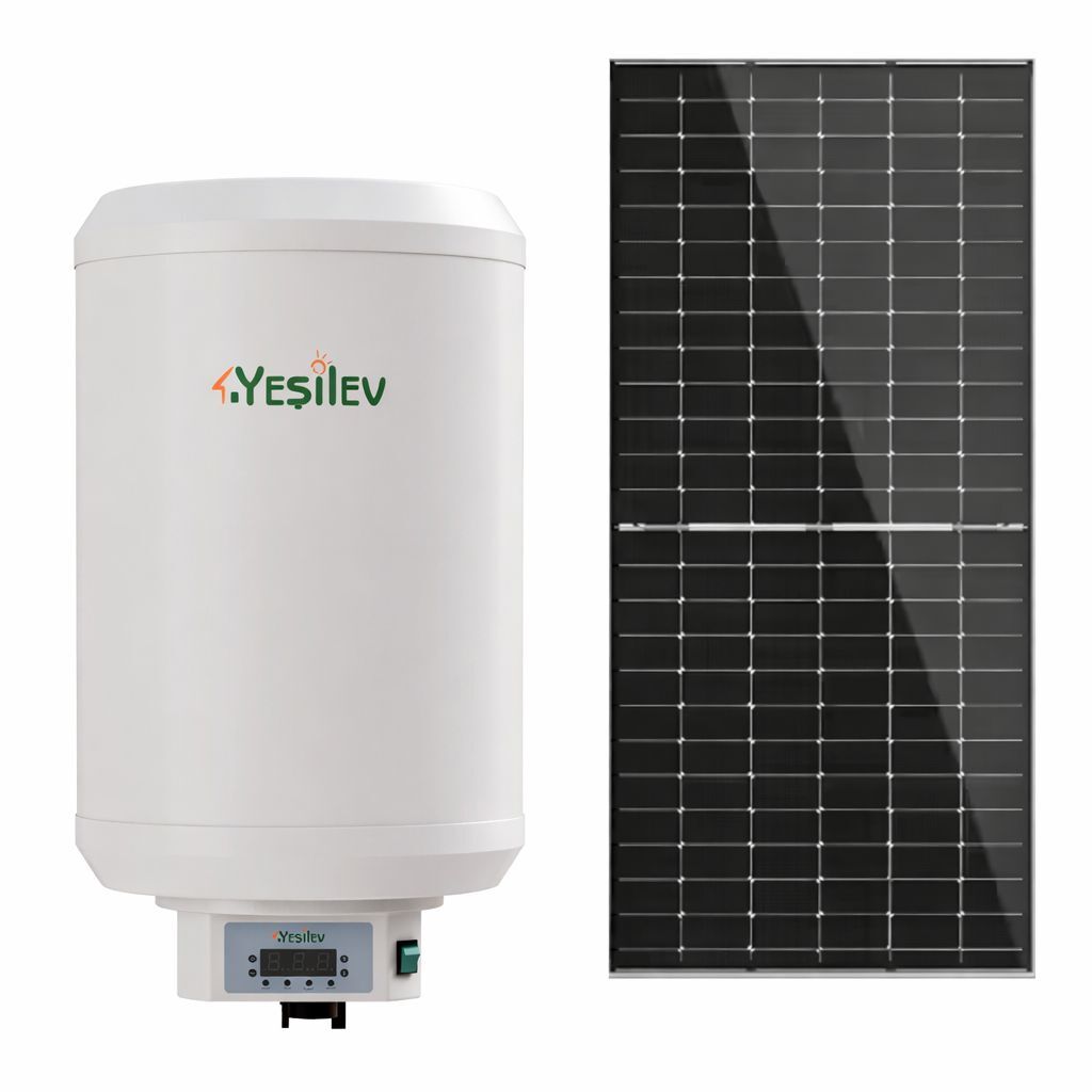 Yeşil Ev SOLAR  Güneş paneli ile çalışan su ısıtıcı SUNBOİL BOYLER   80 Litre(Fiyata panel dahil değildir)